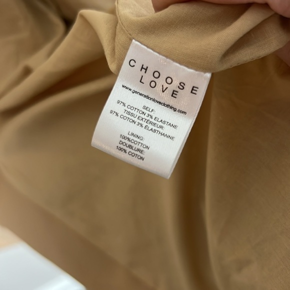 Generation Love Danielle Trench Coat in Taupe - Picture 7 of 12